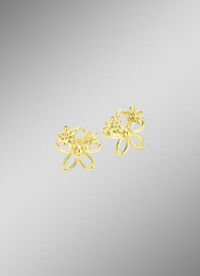 Filigrane Ohrstecker im Blumendesign 