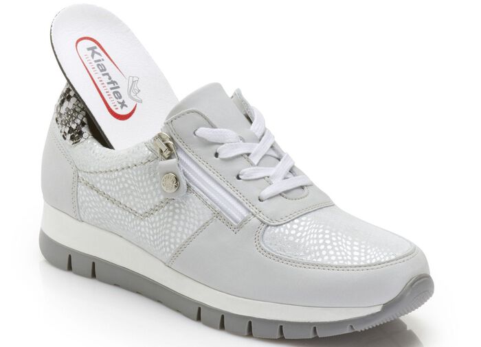 ELENA EDEN Sneaker mit herausnehmbarem Fussbett EISGRAU