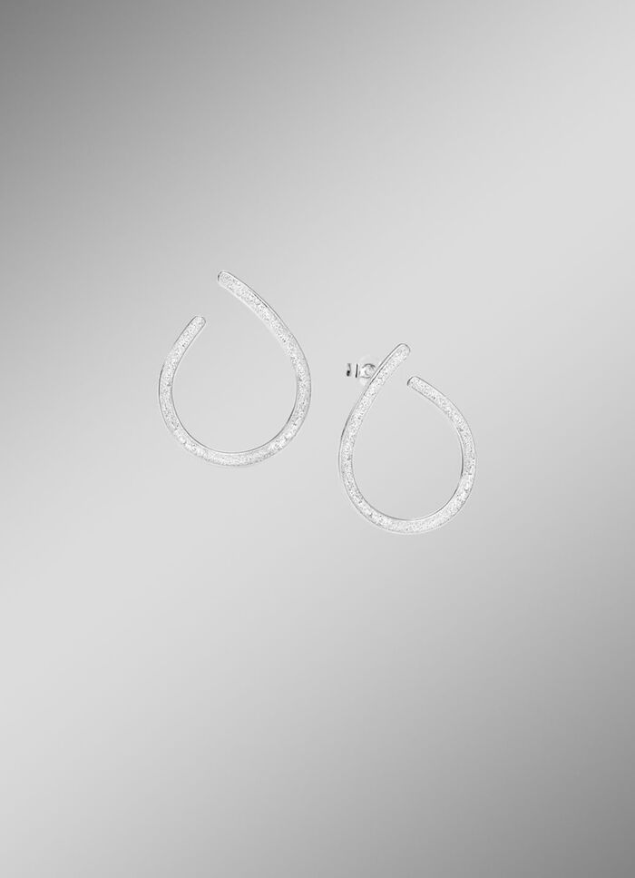 Zeitlose Creolen in Eismatt 