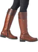 Remonte, gefütterte Damen-Stiefel, Winterschuhe, Weite G, mit Reissverschluss MARONE-MOKKA