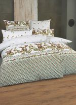 Bettw&auml;sche-Garnitur mit Reissverschluss 