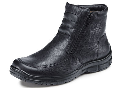 GINO GALANTE, gefütterte Herren-Boots, Winterschuhe, mit Lammfell 