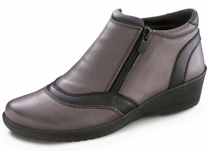 Gemini, bequeme Damen-Boots, Weite H, mit herausnehmbarem Fussbett 