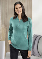 Pullover mit Strukturdessin JADEGRÜN