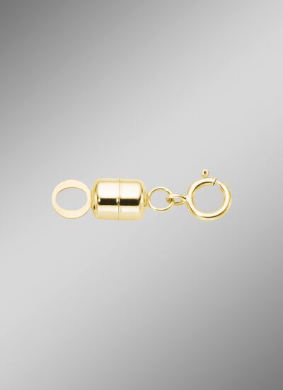 Praktische Magnetschliesse aus Gold 