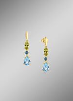 Faszinierende Eleganz: Ohrstecker mit echten Edelsteinen 