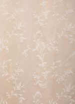 Übergardine mit Ranken-Motiv 