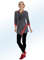 Leggings mit edel gl&auml;nzendem Ziermotiv 