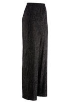 Edel schimmernde Hose SCHWARZ