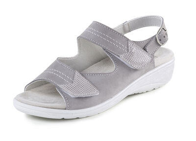 ELENA EDEN, bequeme Damen-Sandalen, Weite G, mit herausnehmbarem Fussbett 