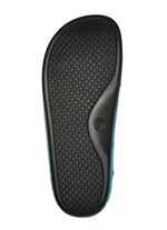 Laurina, klassische Damen-Hausschuhe, Weite H, mit anatomisch geformtem Fussbett BLAU-T&Uuml;RKIS