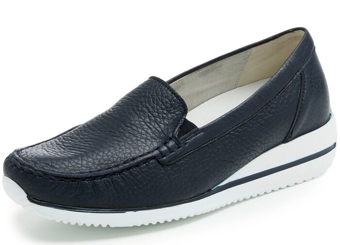 Waldl&auml;ufer, bequeme Damen-Slipper, Weite H, mit herausnehmbarem Fussbett 