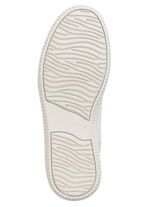 Waldläufer Schnürschuh aus genarbtem Nappaleder NATURWEISS