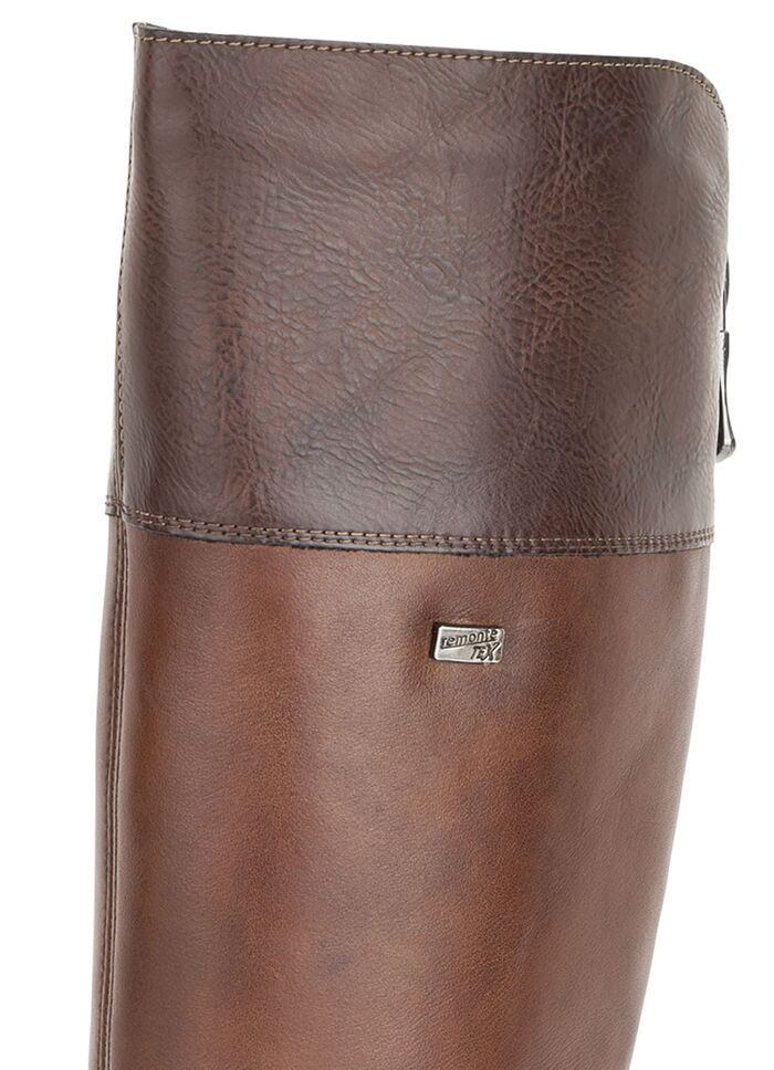 Remonte, gefütterte Damen-Stiefel, Winterschuhe, Weite G, mit Reissverschluss MARONE-MOKKA