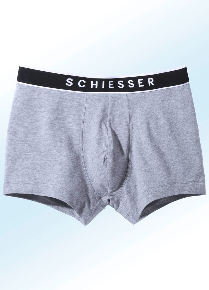 Schiesser Dreierpack Pants mit Elastikbund 