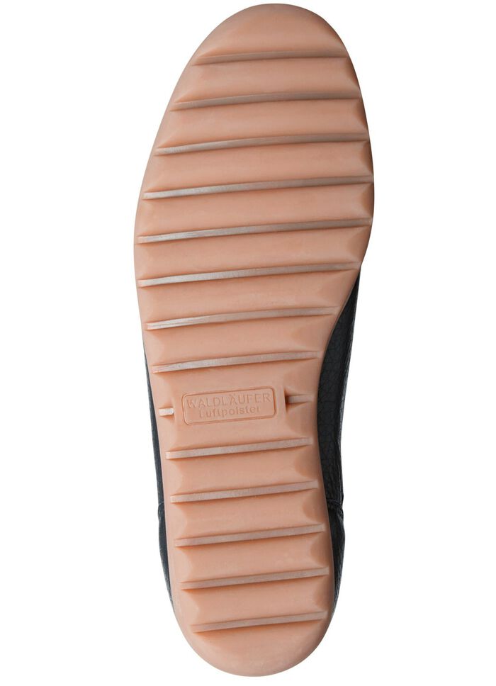 Waldl&auml;ufer Slipper aus edlem, genarbtem Hirsch-Nappaleder 