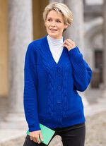 Strickjacke mit dekorativer Struktur 