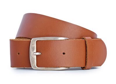 Trendiger Herren-G&uuml;rtel, aus Leder, 4 cm breit 