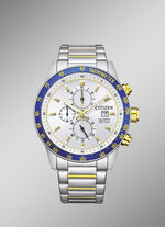 Citizen-Quartz-Herrenchronograph in Bicolor 