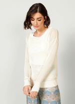 Pullover in Feinstrick 