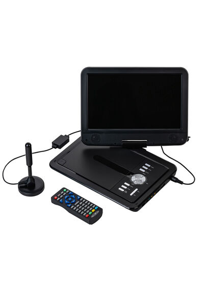 Portabler DVD-Spieler mit TV 10,1" 