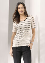 2-in-1 Shirt mit Kontrastblende 