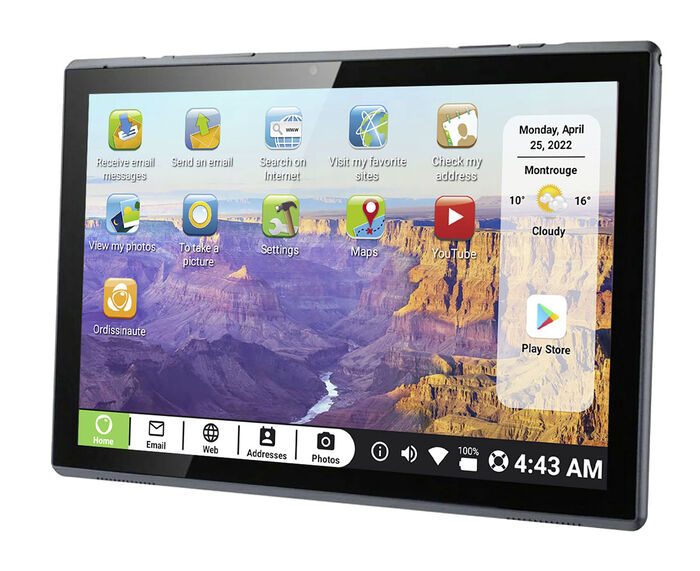 &bdquo;Ordissimo&ldquo; Pix-Star Touch Tablet 