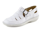 ELENA EDEN Slipper mit luftigen Durchbrüchen WEISS