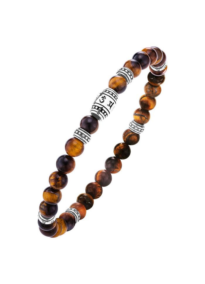 Kraftvolles Armband mit tibetischen Symbolen 
