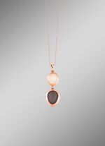 Zauber des Mondes &ndash; Anh&auml;nger mit echtem Mondstein 