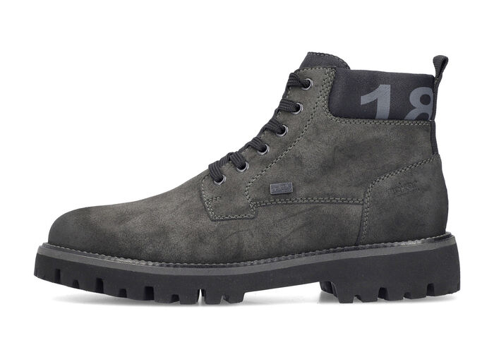 Rieker, gefütterte Herren-Boots, Winterschuhe, Weite H, mit Reissverschluss ANTHRAZIT