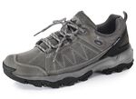 Atmungsaktive Herren-Schn&uuml;rschuhe, mit herausnehmbarem Fussbett GRAFIT