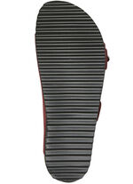 Andrea Conti Pantolette mit bunt bedrucktem Lederfussbett BORDEAUX