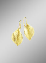 Ohrringe im Blatt-Design 