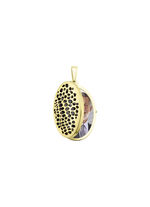 Medaillon mit Leopardenmuster 