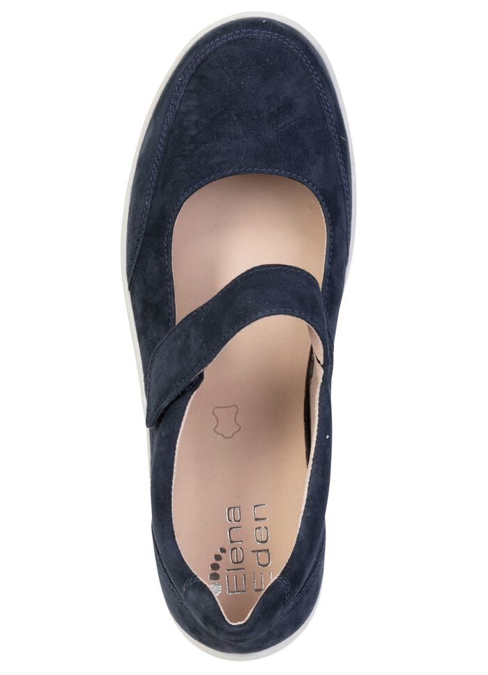 ELENA EDEN, bequeme Damen-Slipper, Weite H, mit herausnehmbarem Fussbett 