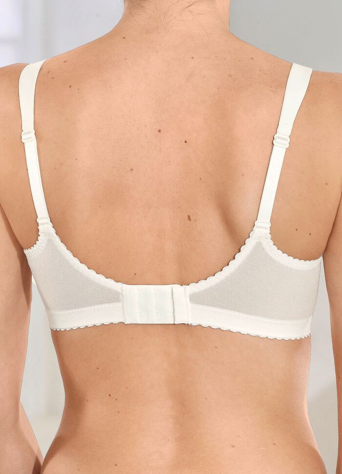 Rosa Faia BH mit dezentem Streifendessin 