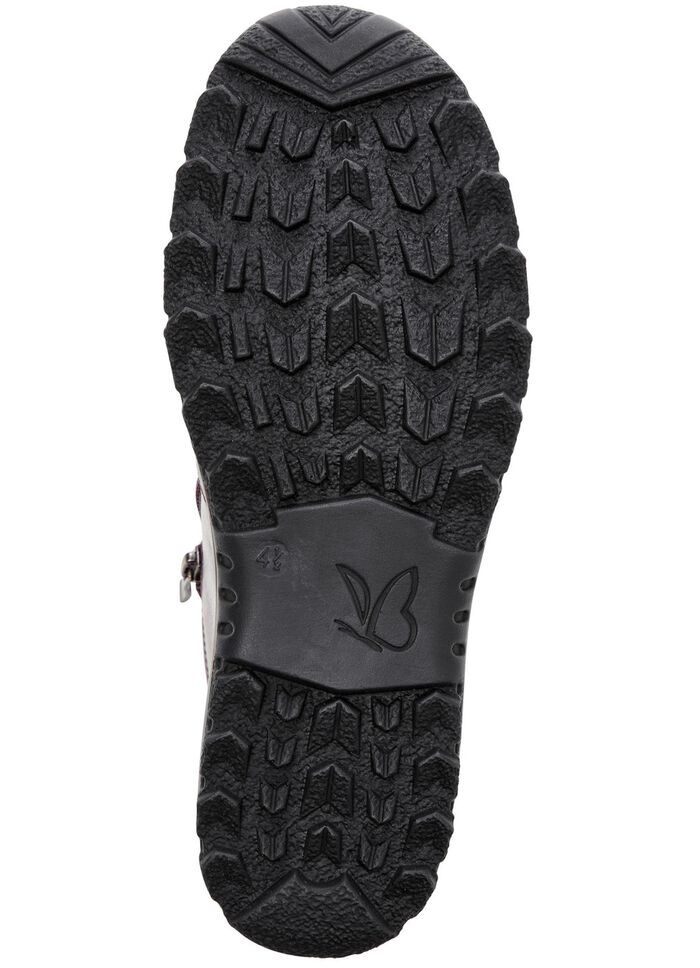 ELENA EDEN, gef&uuml;tterte Damen-Boots, Winterschuhe, Weite H, mit Reissverschluss 