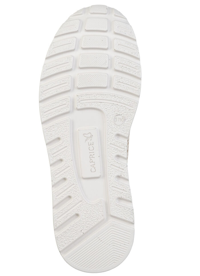 Caprice, sommerliche Damen-Sneaker, Weite K, mit herausnehmbarem Fussbett GOLD