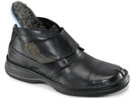 GINO GALANTE, gefütterte Herren-Boots, Winterschuhe, Weite K, mit herausnehmbarem Fussbett SCHWARZ-GRAU
