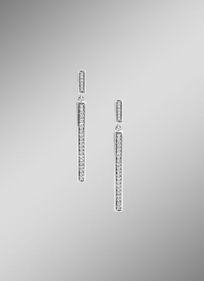 Schicke Ohrstecker mit 54 Diamanten 
