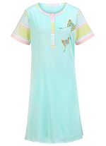 Zweierpack Nachthemden, Kurzarm mit Knopfleiste 