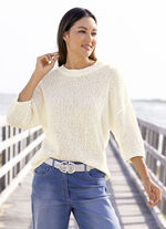 Pullover mit Leinen  