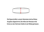 7-Zonen-Cellflexkern-Matratze von Murmelland 