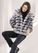 Jacke aus Kunstpelz 
