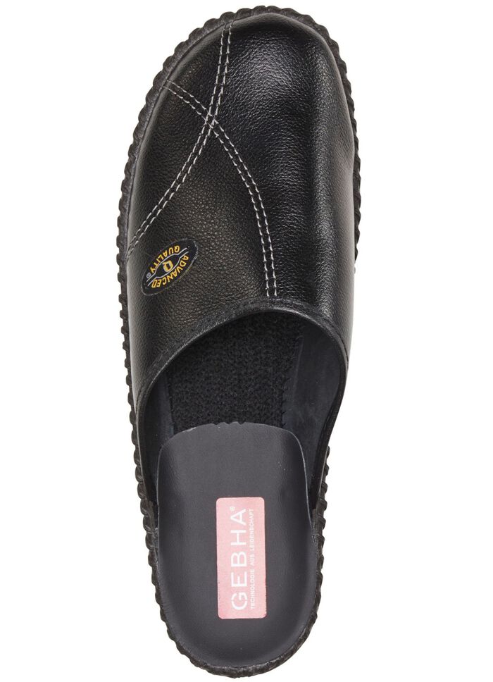 Klassische Herren-Pantoletten, mit anatomisch geformtem Fussbett 