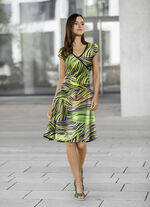 Kleid in angesagter Wickel-Optik 