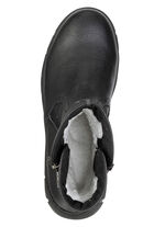 ELENA EDEN, gefütterte Damen-Boots, Winterschuhe, Weite G, mit herausnehmbarem Fussbett SCHWARZ