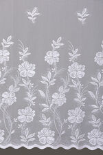 Zauberhafter Blumenfenster-Store in Jacquard-Qualität 