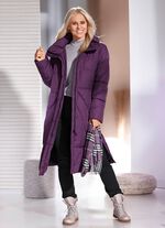 Funktionsmantel mit verstaubarer Kapuze AMETHYST